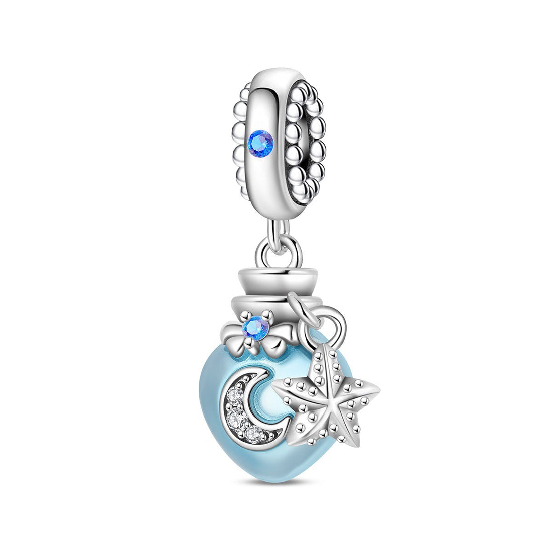 Marine-Style Conch Shell and Starfish Pendant Jewelry Collection