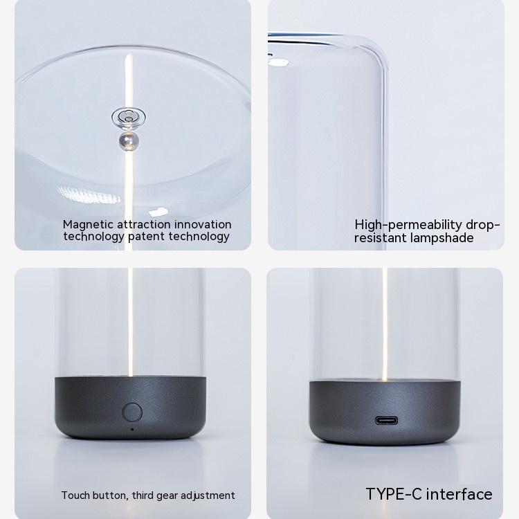 Modern Rechargeable LED Atmosphere Light - Portable Warm Glow Lamp