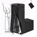 Elliptical Cover Waterproof Elliptical Exercise Machine Cover Exercise Trainer Cover for Home and Gym (Black 55L x 25W x 65H)