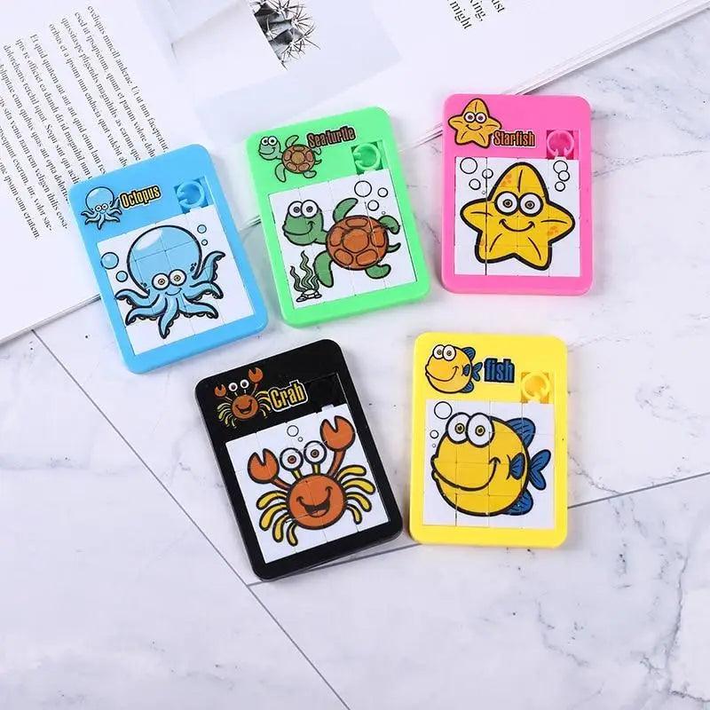 Educational Digital Number Animal Puzzle Game for Kids