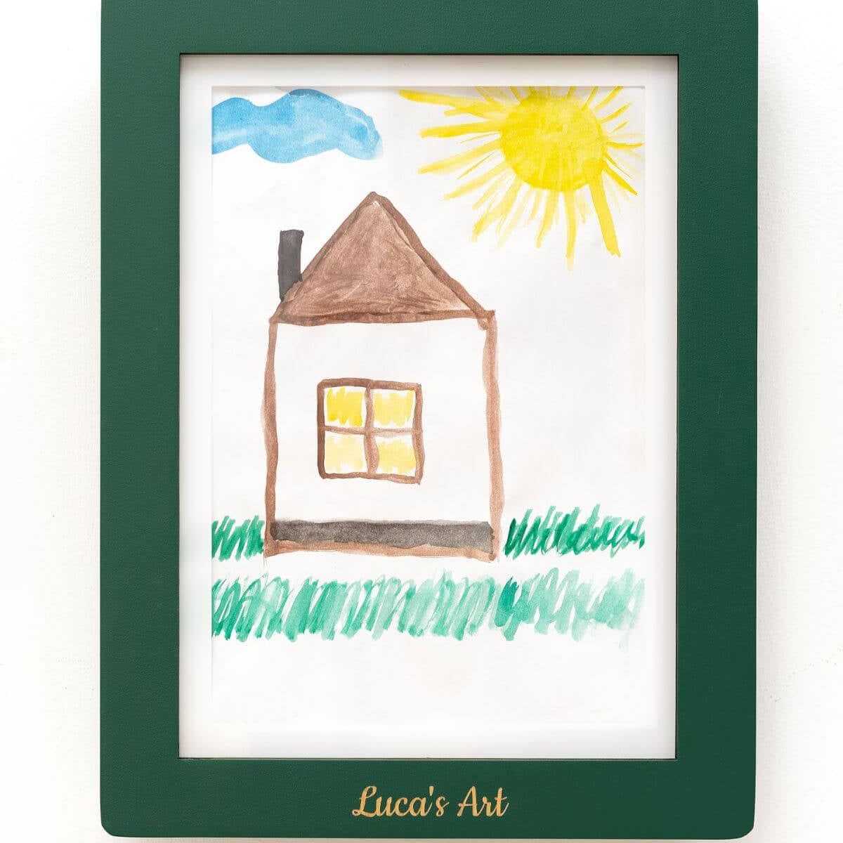 Modern Kids Artwork Display Frame – Easy Change Gallery for A4 Art