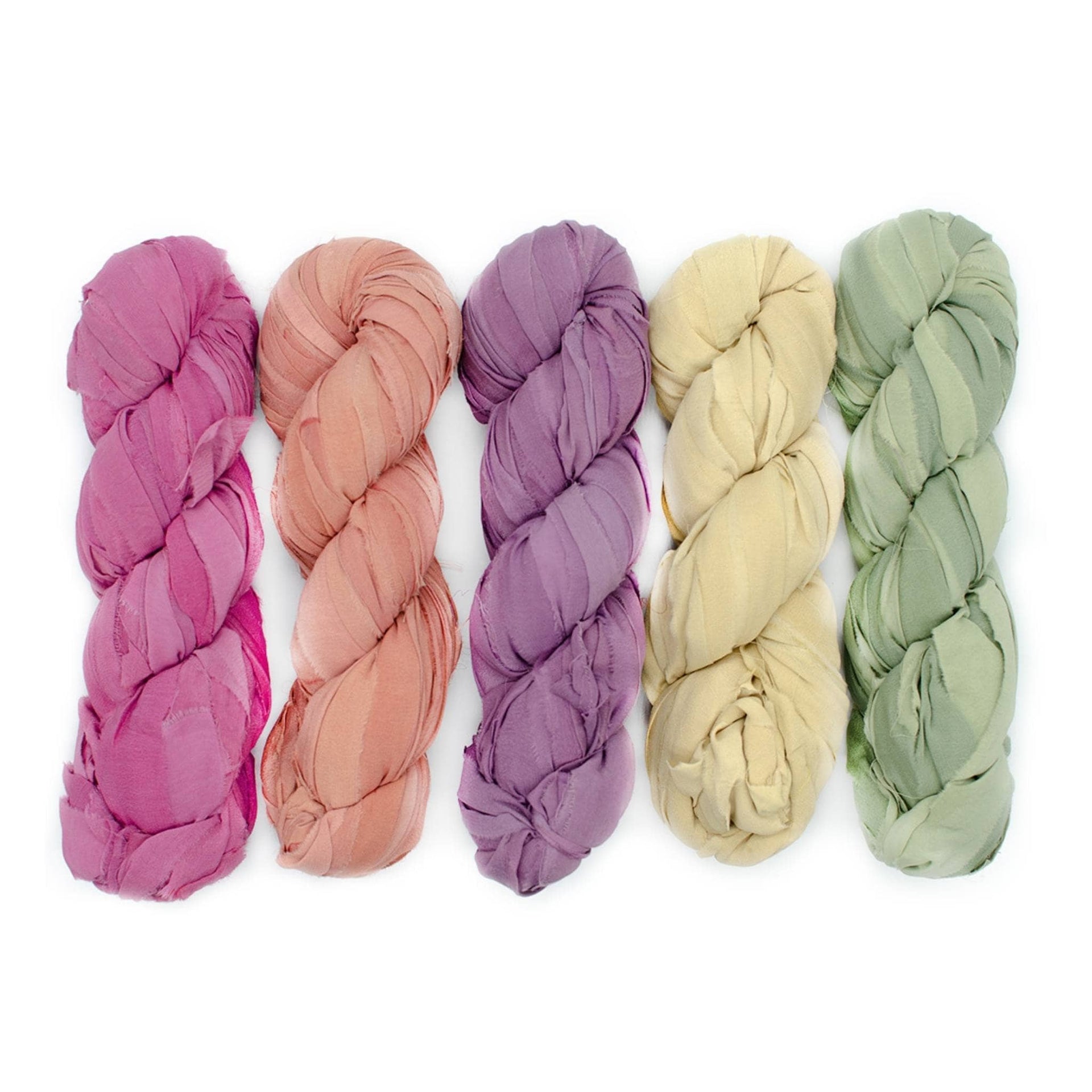 Multi-color Easy Market Tote DIY Crochet or Knitting Kit