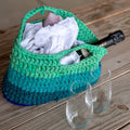 Multi-color Easy Market Tote DIY Crochet or Knitting Kit