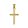 Fashionable Gold-Plated Jewelry Cross Pendant With A Stainless Steel Necklace