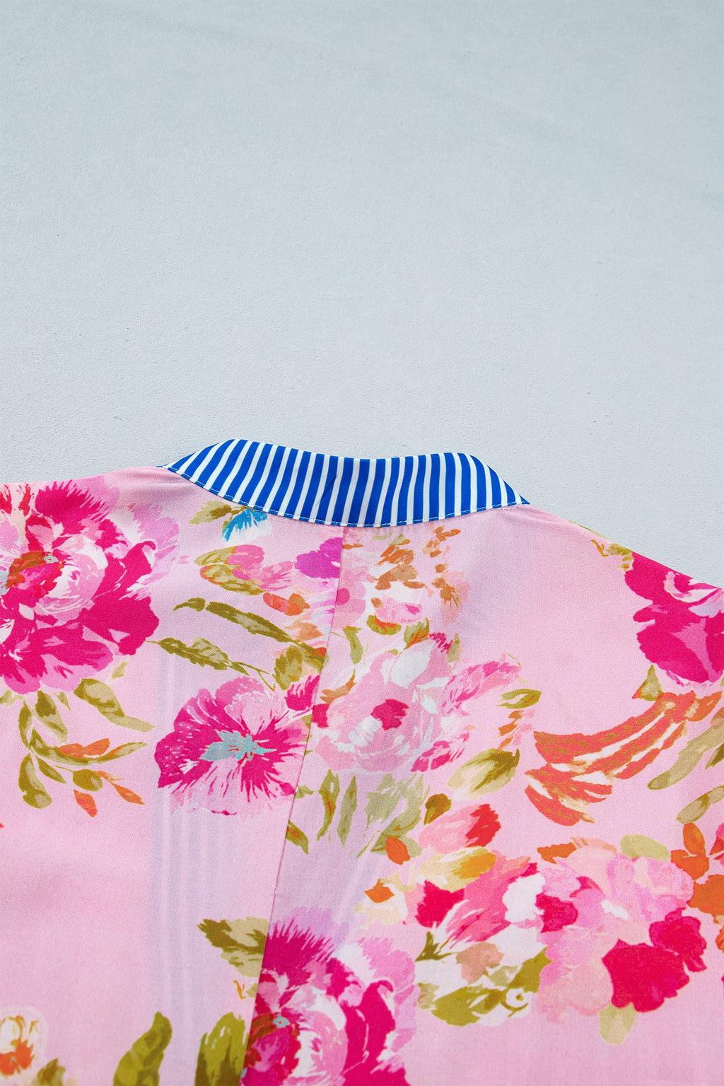 Rowan Half Sleeve Mini Dress in Pink Floral Resort Shift Style