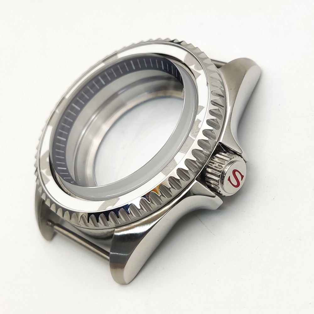 Stainless Steel Case Sapphire Crystal Mens Mechanical Watch Modification