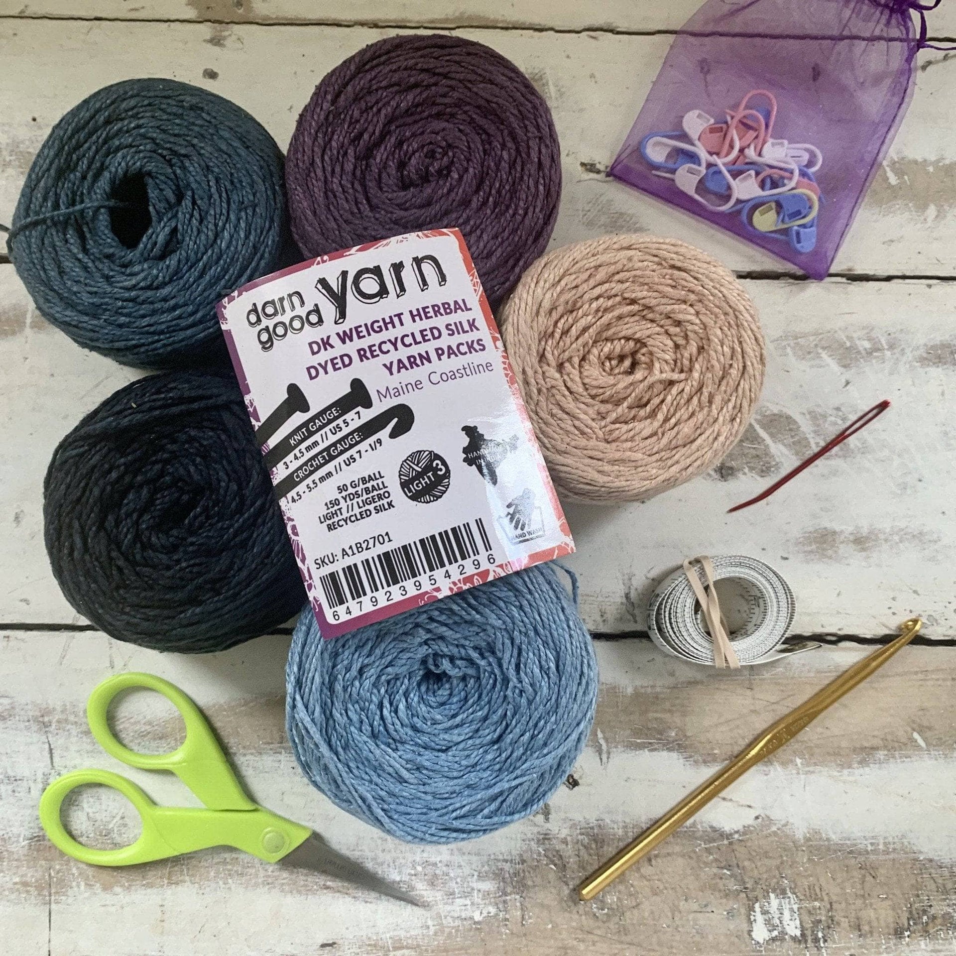 Ebb and Flow Herbal Dyed Silk Shrug Crochet Pattern