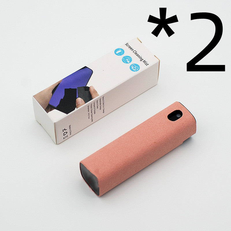 All-in-One Portable Screen Cleaner Spray and Microfiber Wipe Set