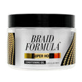 11 oz jar of EBIN New York Braid Formula Conditioning Gel with Super Hold