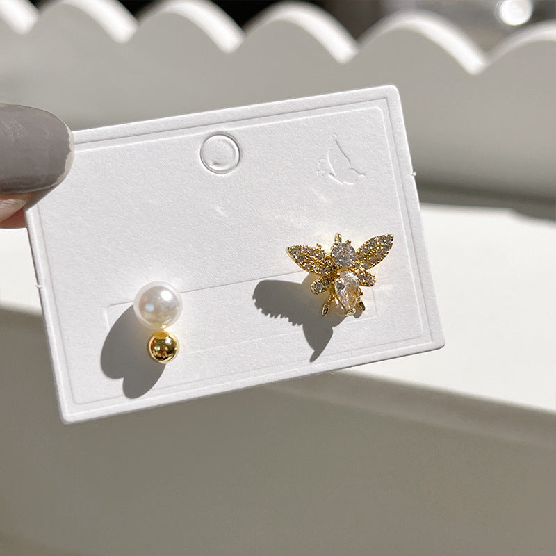 Chic Gold Heart Stud Earrings – Viral Niche Designer Style