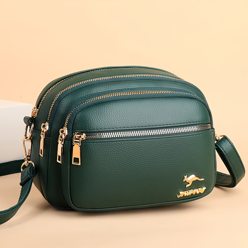 Multilayer Large Capacity Women's Messenger Shoulder Bag