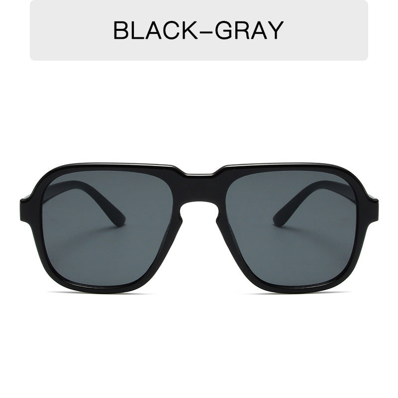 Vintage Large Rim Sunglasses Retro Fashion Driving Shades