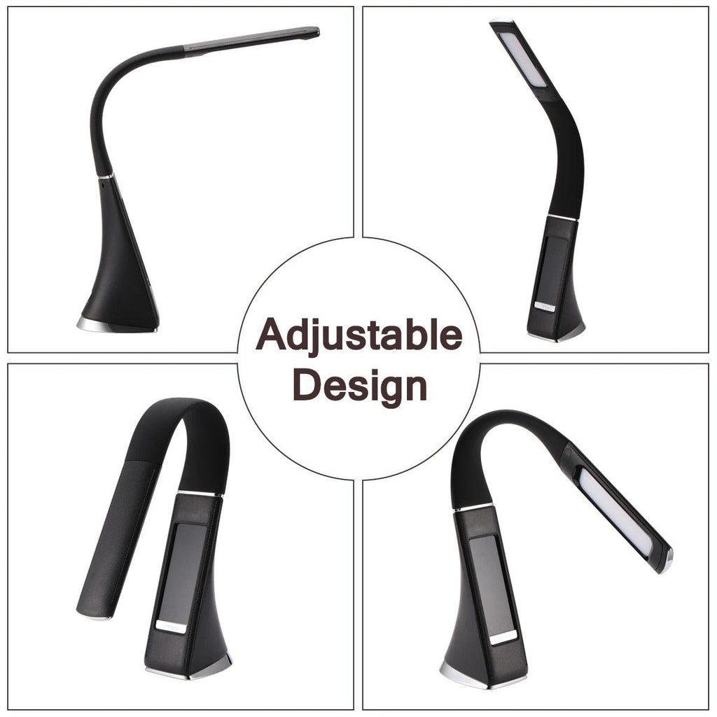 Multifunction LED Desk Lamp with Alarm Clock and Calendar Display