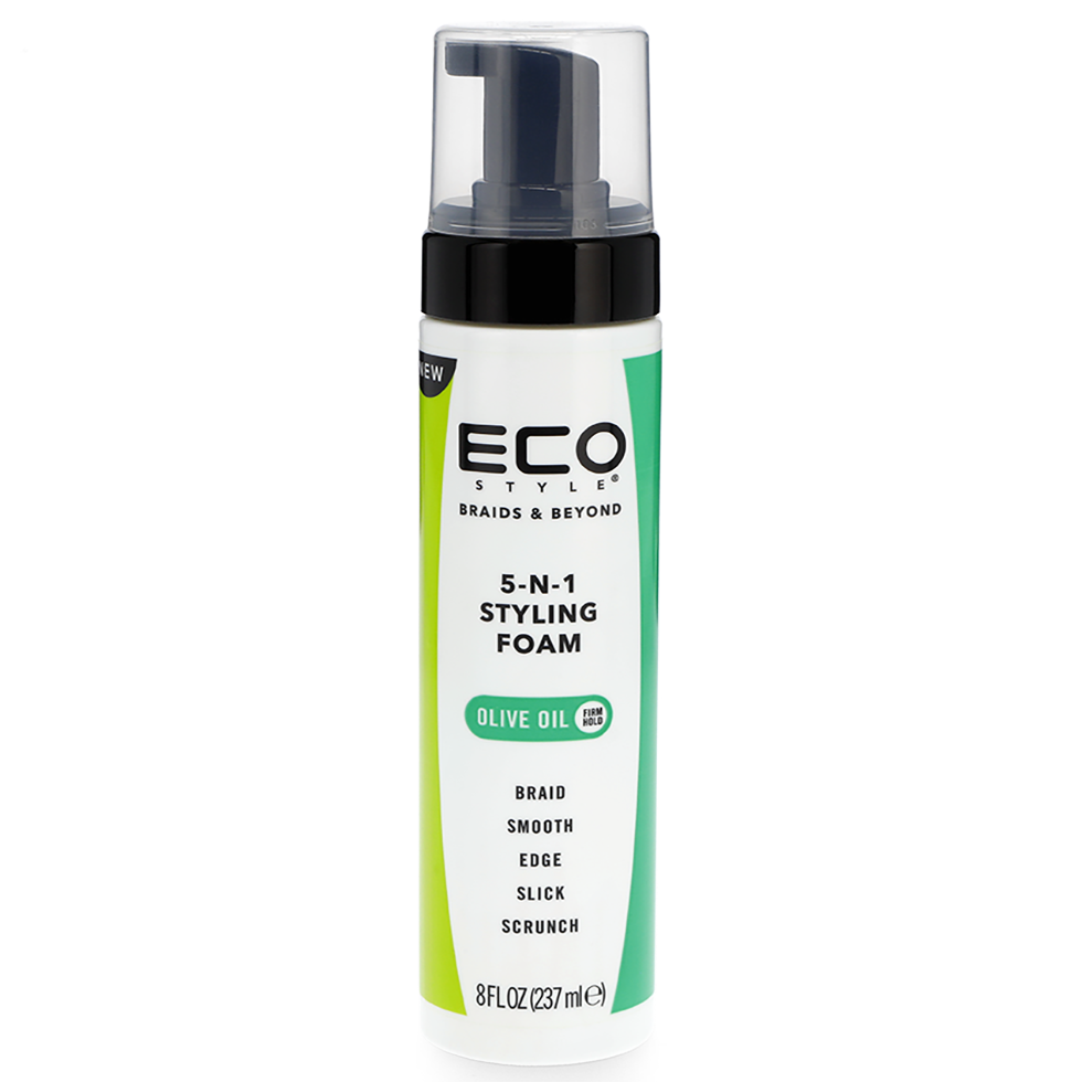 Eco Styler Braids & Beyond 5-in-1 Styling Foam 8oz bottle