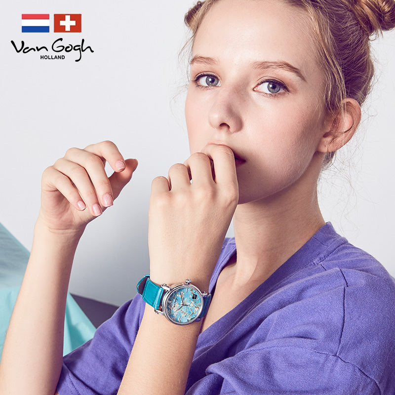 Van Gogh Almond Blossom Series Women's Quartz Watch