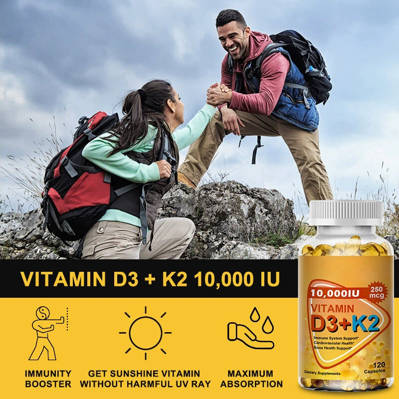 Vitamin D3 K2 Soft Capsules