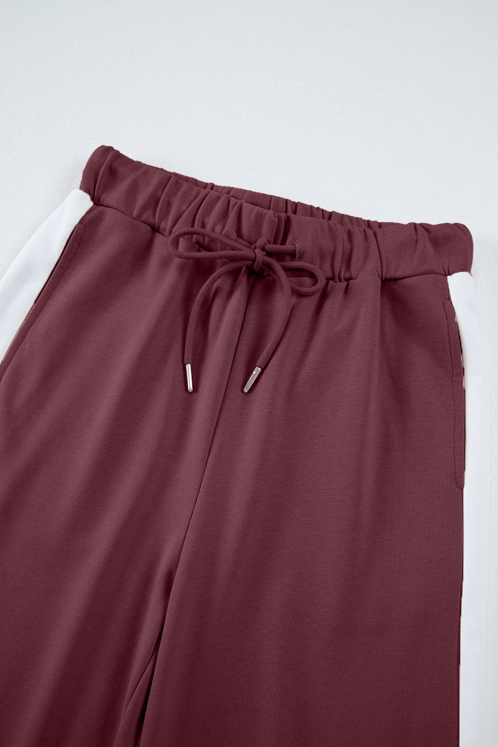 Varsity Stripe Pullover and Drawstring Pant Set