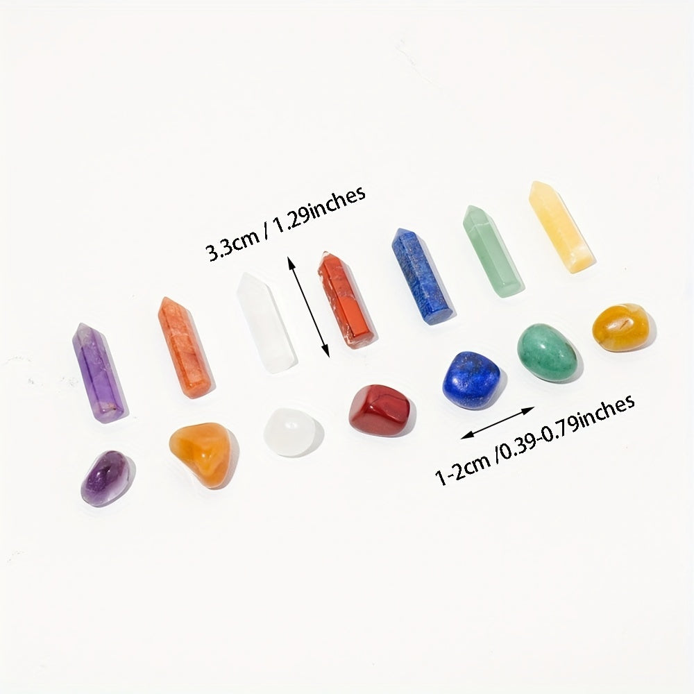 Seven Chakras Energy Set – Yoga Jewelry Collection for Home Decor