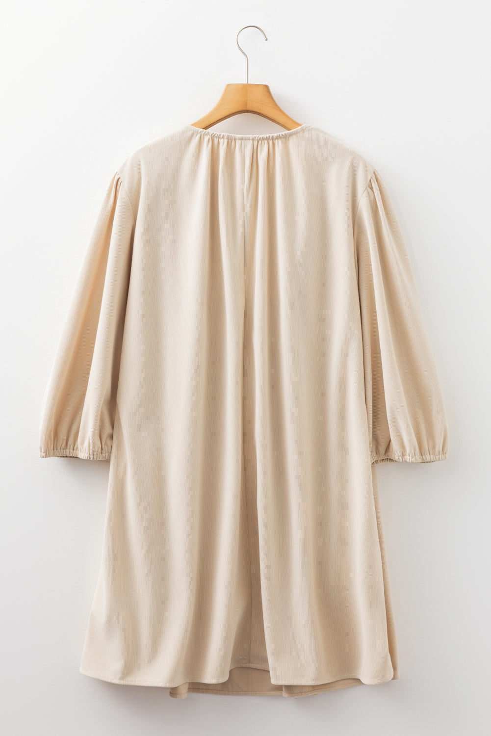 Mila Scallop Detail Mini PLUS Dress