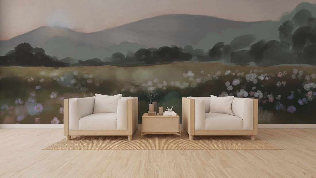 Eden Wallpaper - Floral Removable Self-Adhesive Wall Decor