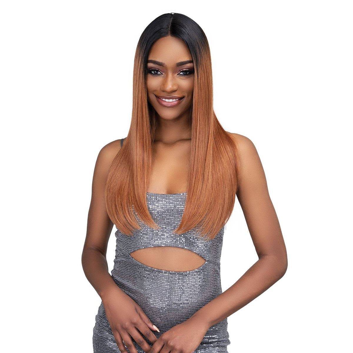 Edge HD MIU Wig with Swiss Lace showing a natural hairline