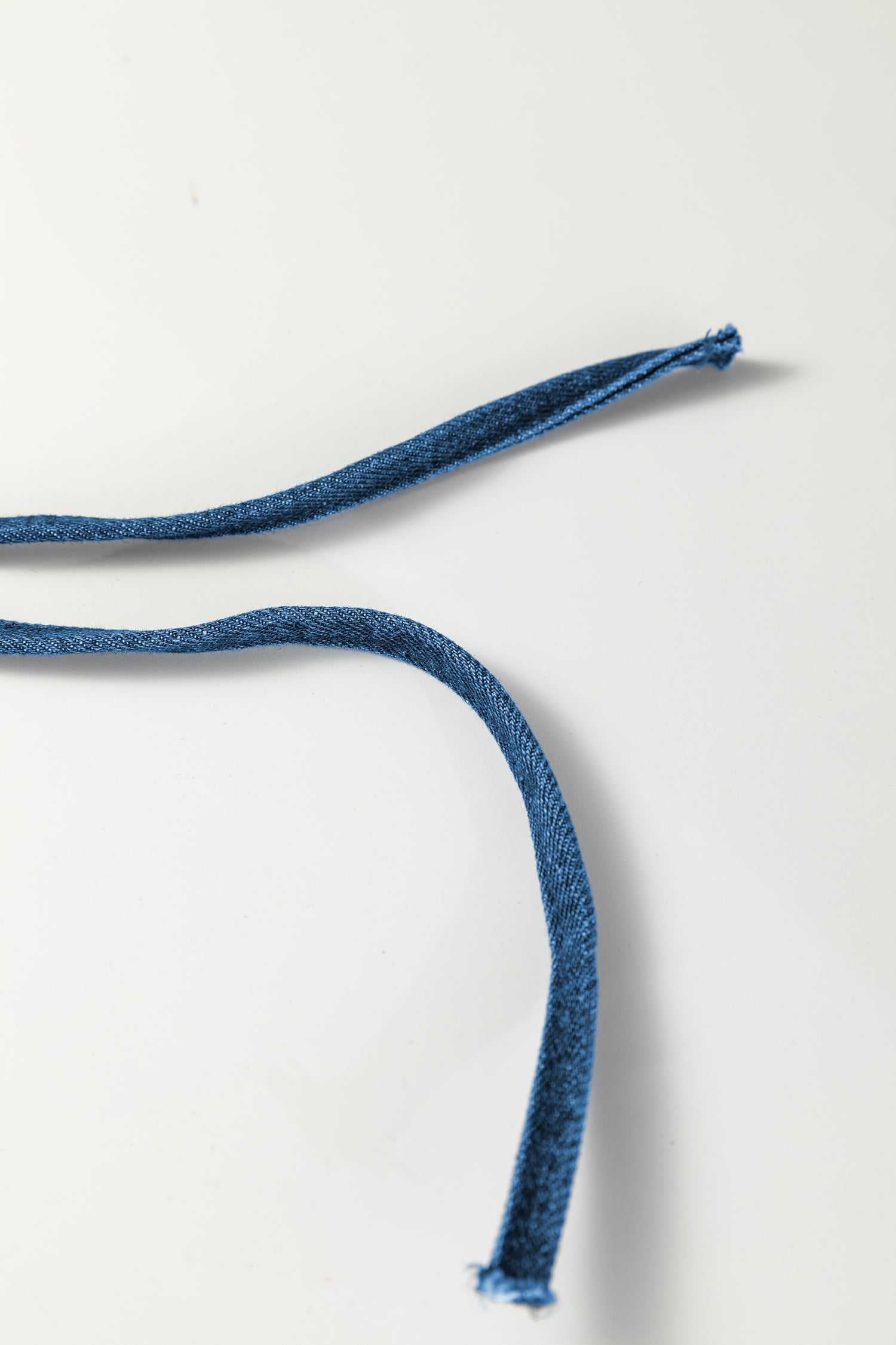 Sail Blue Checkered Patchwork Drawstring Loose Denim Pants