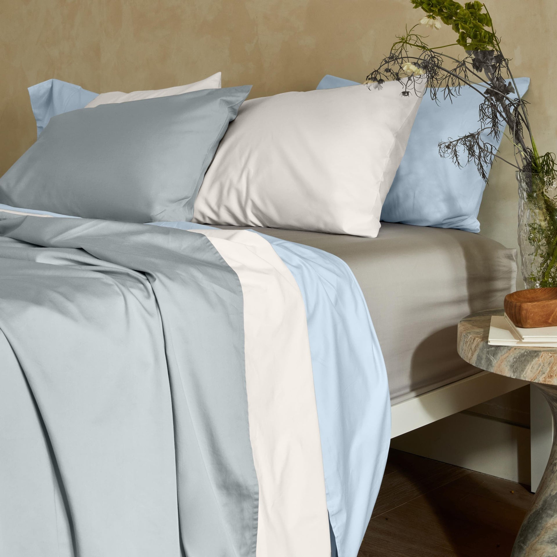 Australian Long-Staple Cotton Sateen Bedding Bundle - Image 18