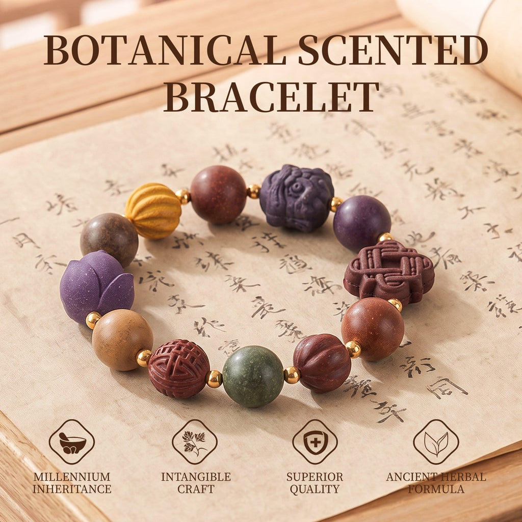 Versatile And Minimalist Chinese Herbal Bracelet