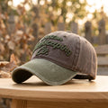 Embroidered Tie-Dye Cotton Baseball Cap