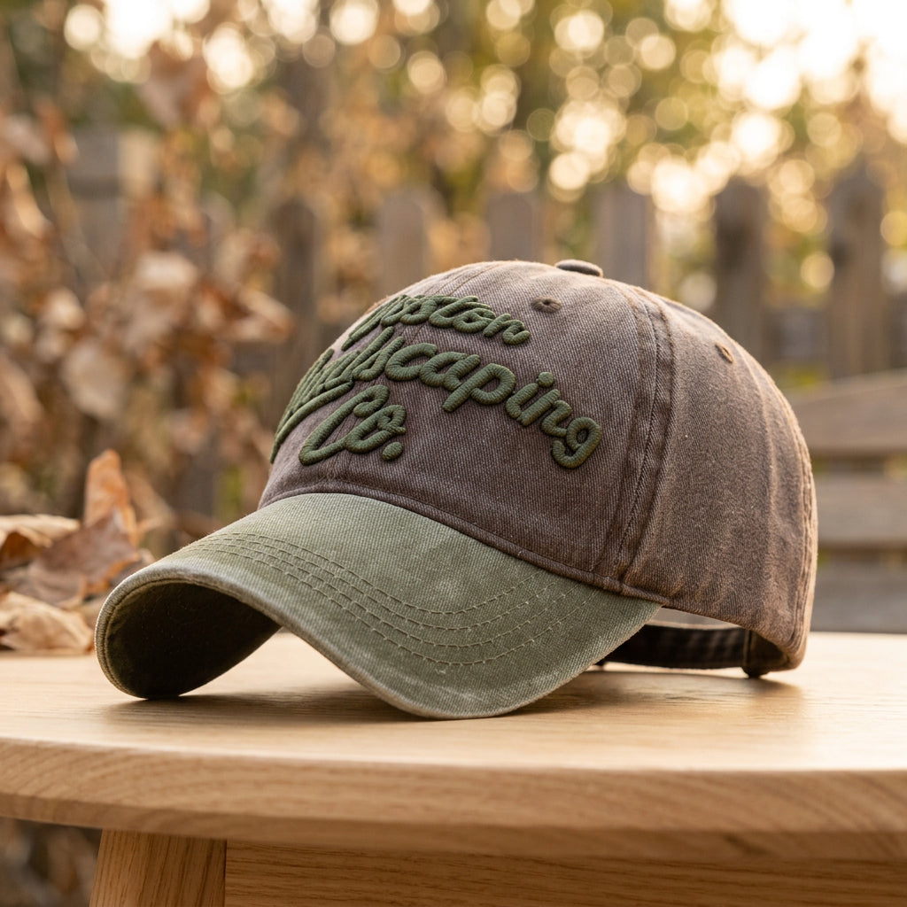 Embroidered Tie-Dye Cotton Baseball Cap