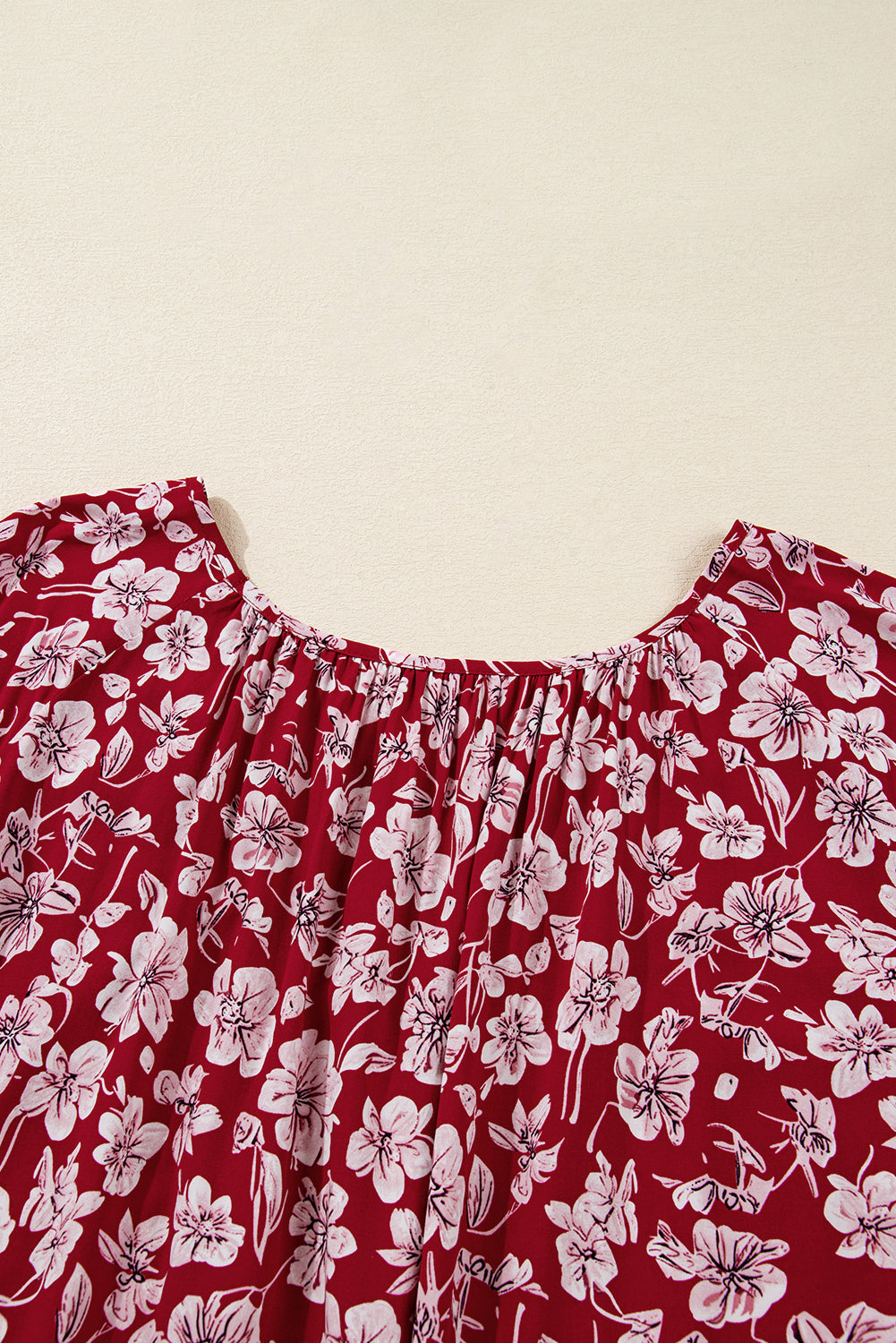 Georgina Balloon Sleeve Relaxed PLUS Dress