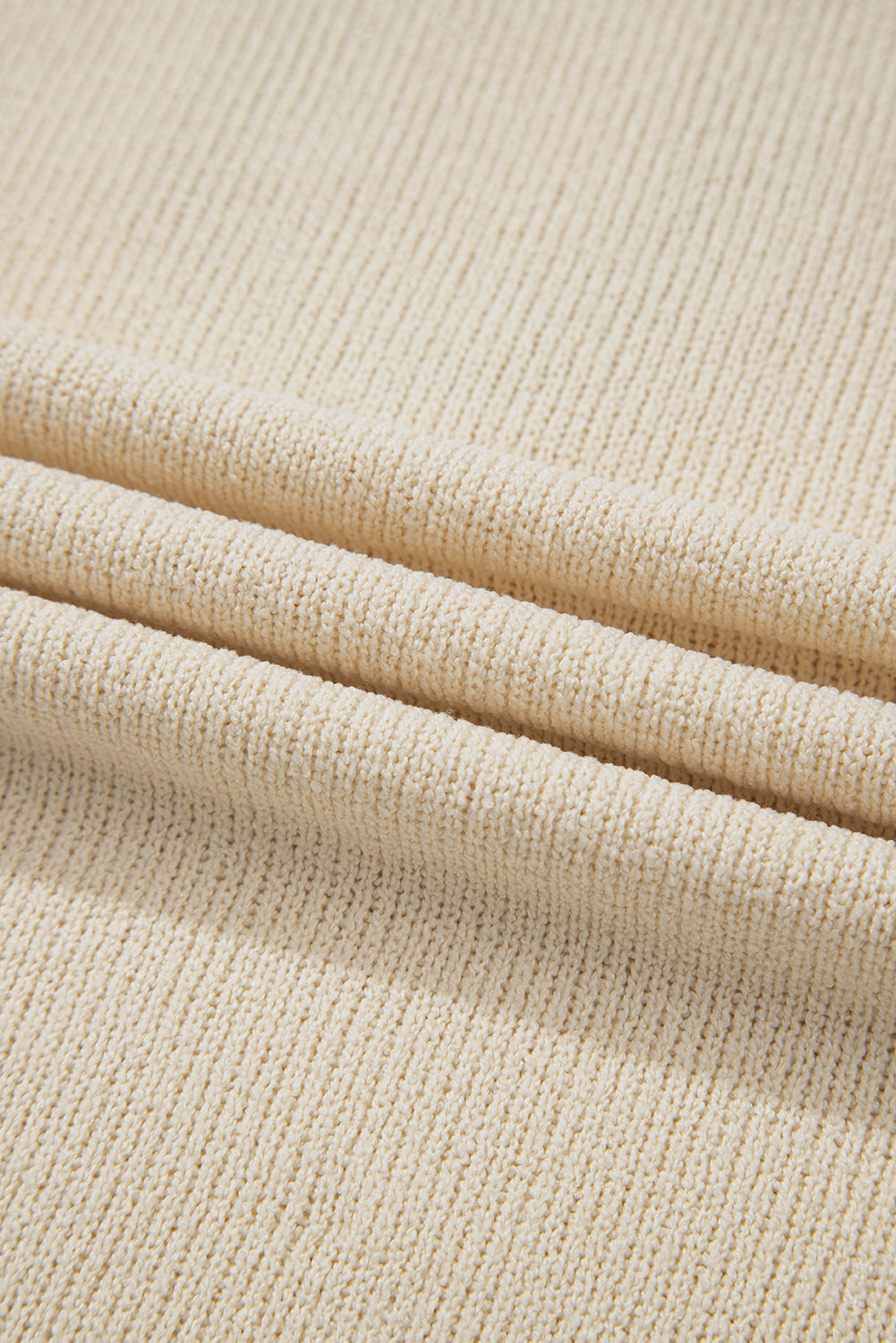 USA Star Contrast Patchwork Exposed Seam Knit Top