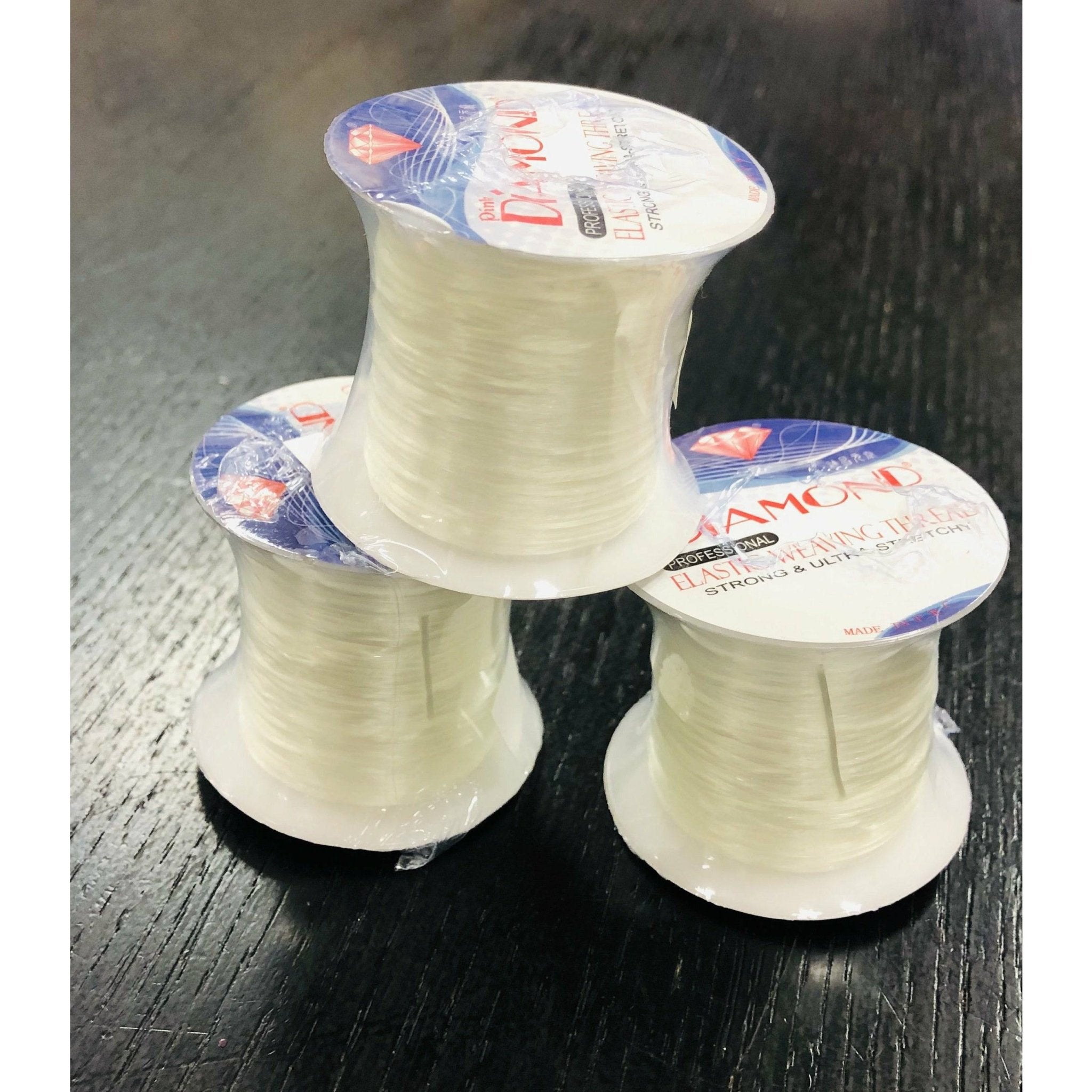 Premium Elastic Thread for Sewing, Embroidery and Crafting