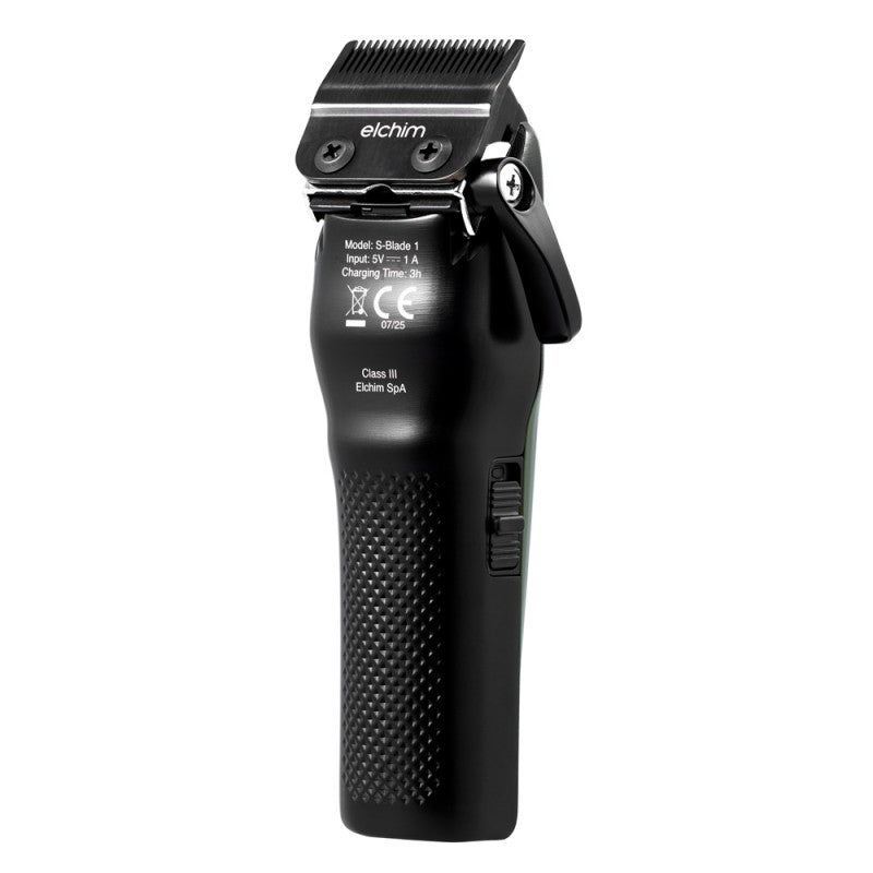 S-BLADE 1 Professional Cordless Hair Clipper, Olive Green & Black