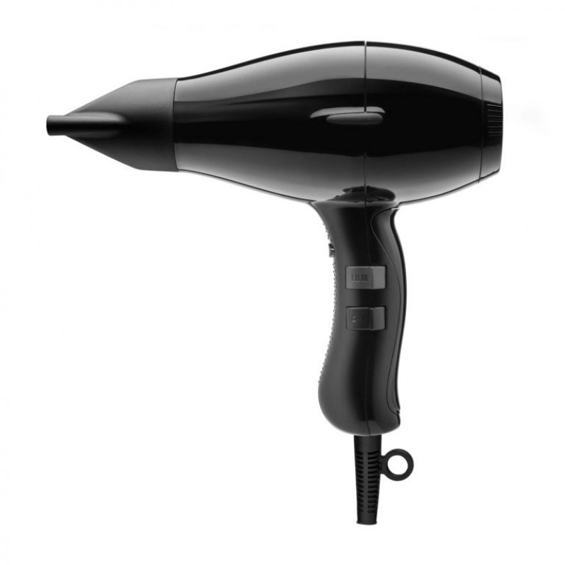 Elchim 3900 Light Ionic Hair Dryer featuring ergonomic handle and lateral switches