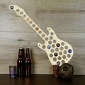 Electric Guitar Beer Cap Holder