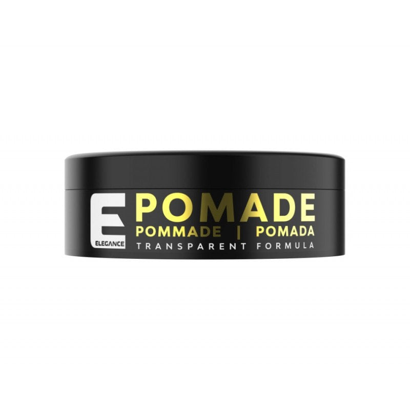 A 4.73oz jar of Elegance Pomade by N.o.s. Barber Supply, a professional hair styling wax for versatile hold and shine.