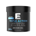 16.9oz jar of Elegance Triple Action Styling Gel in black packaging