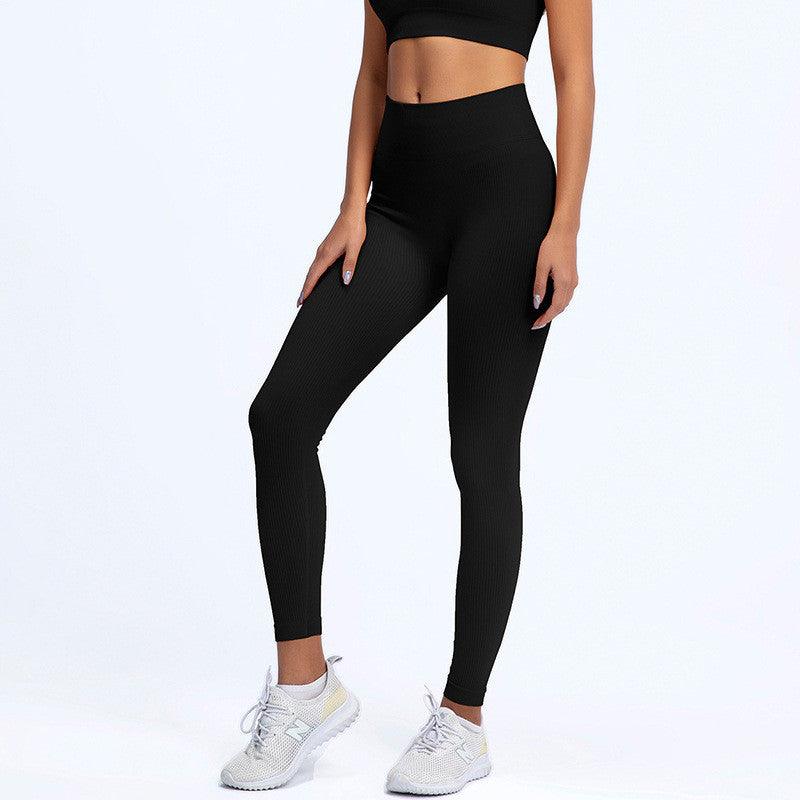 Elegant Blue High Waisted Seamless Gym Yoga Leggings