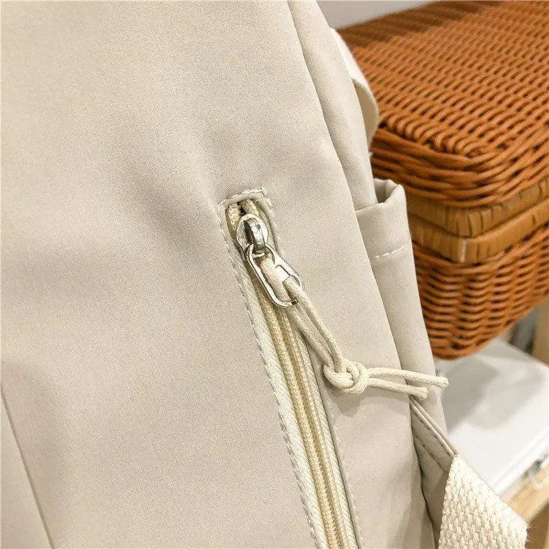 Stylish Mini Leather Backpack for Women, Trendy School Laptop Bag