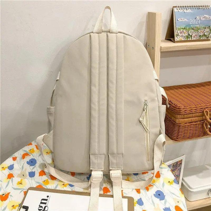 Stylish Mini Leather Backpack for Women, Trendy School Laptop Bag