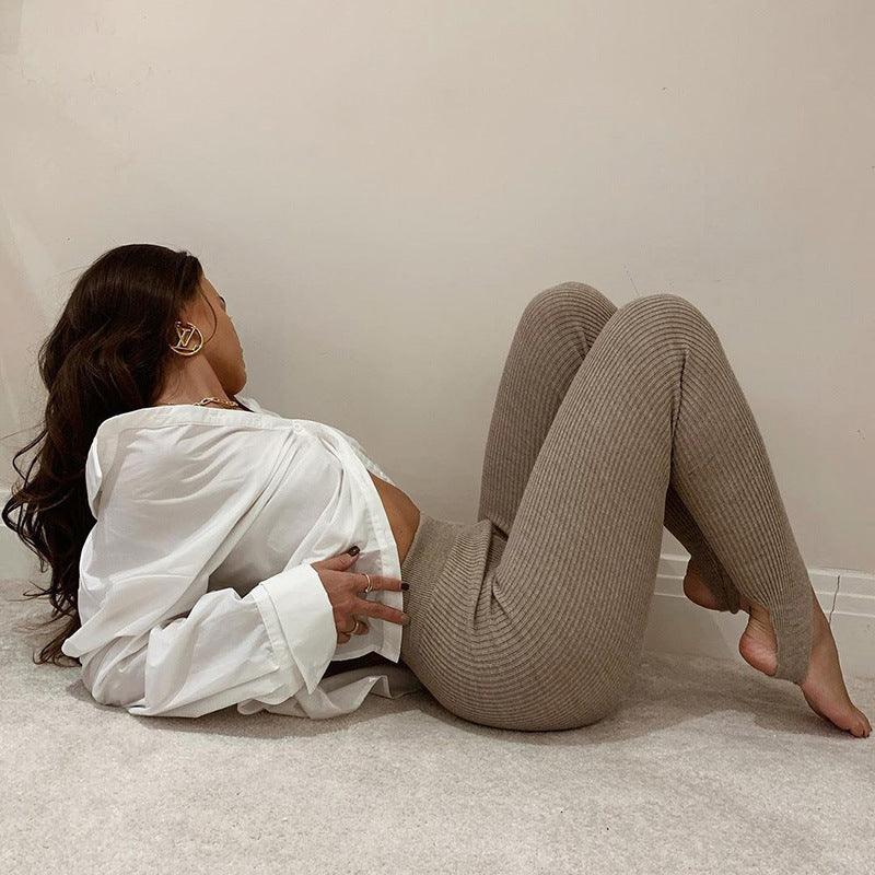 High Waist Seamless Fitness Leggings for Yoga and Gym Workout