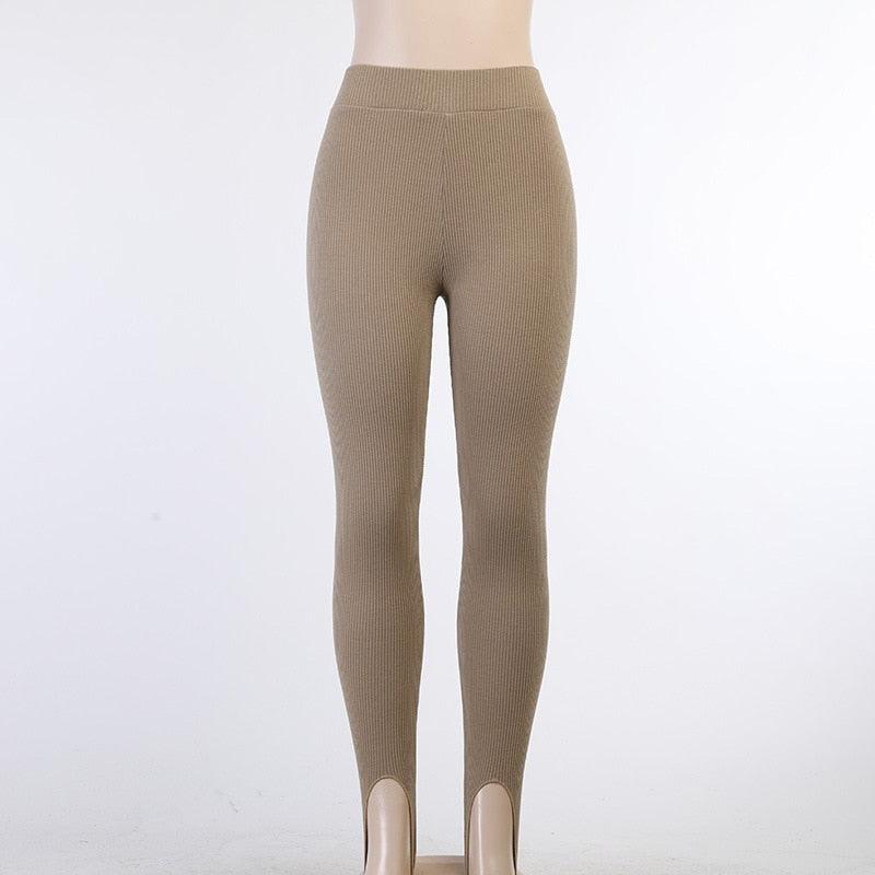 High Waist Seamless Fitness Leggings for Yoga and Gym Workout