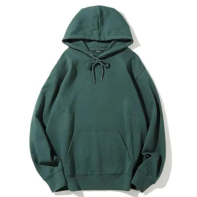 Unisex Oversized Cotton Hoodie - Streetwear Pullover Sweatshirt