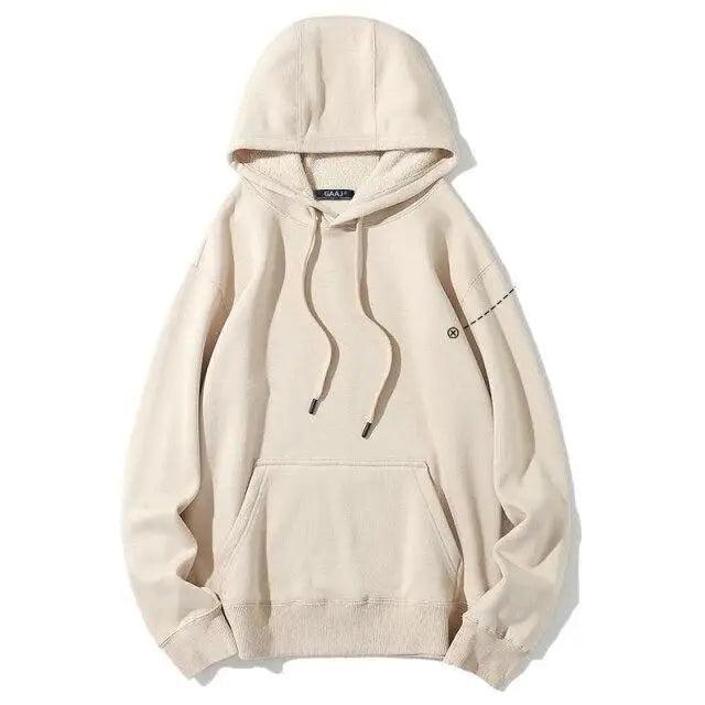Unisex Oversized Cotton Hoodie - Streetwear Pullover Sweatshirt
