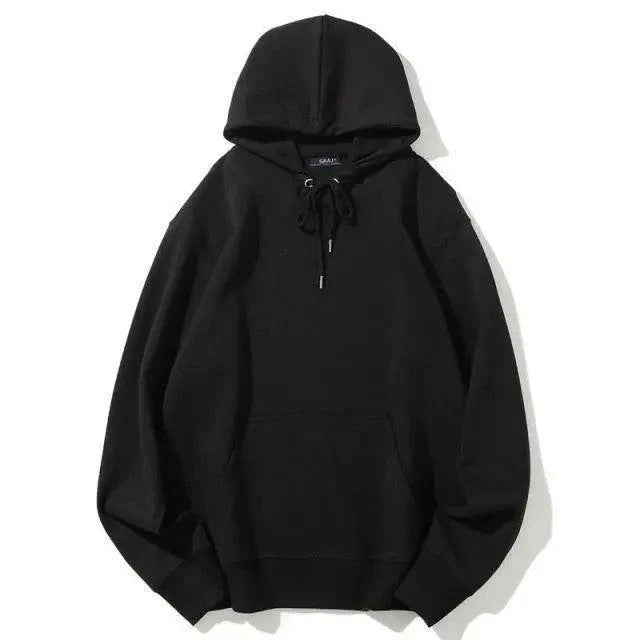 Unisex Oversized Cotton Hoodie - Streetwear Pullover Sweatshirt