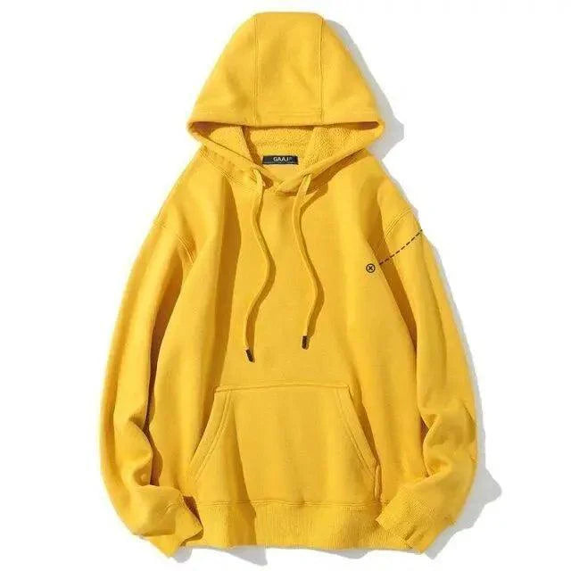 Unisex Oversized Cotton Hoodie - Streetwear Pullover Sweatshirt