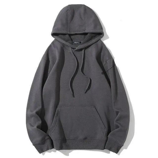 Unisex Oversized Cotton Hoodie - Streetwear Pullover Sweatshirt