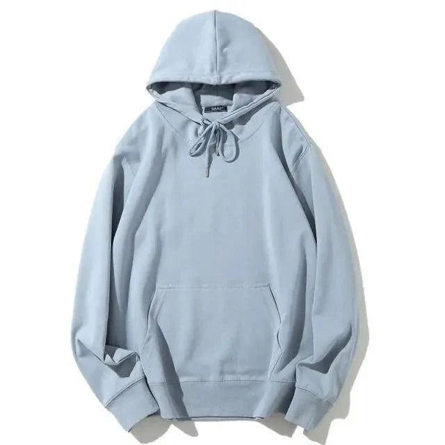 Unisex Oversized Cotton Hoodie - Streetwear Pullover Sweatshirt