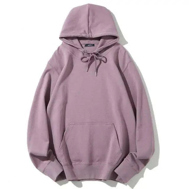 Unisex Oversized Cotton Hoodie - Streetwear Pullover Sweatshirt
